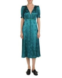 The Kooples Floral Jacquard Midi Dress Women - Bloomingdale s at Bloomingdales